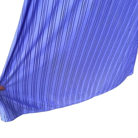 Beach Bunny Hutton Sheer Stripe Wrap Skirt Swim Beach Coverup OS Lavender NWT - Picture 5 of 12